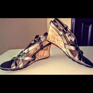 Montego Bay Club silver sandels